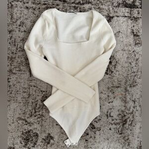 Abercrombie ribbed body suit